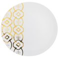 thumbnail image 1 of Trendables™ Premium Disposable  Party Plates - 10 inch Wedding Plastic Dinner Plates - Moroccan Design - 40 Count, 1 of 9