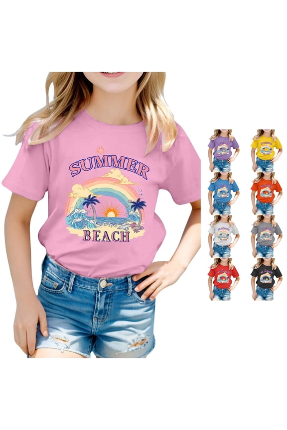 Girls Autism Awareness Support Theme Tee Inspirational Letter Print Casual Crewneck Short Sleeve Tops Pullover Shirt Support Event T-Shirt