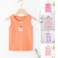 thumbnail image 1 of Trendfront Girls Cartoon Print Tank Top Crewneck Sleeveless Camisole Shirt Summer Cute Layering Style Fashion Tops, 1 of 3