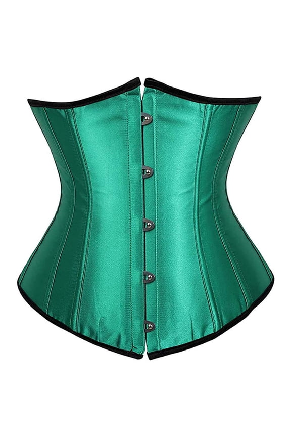 Womens Halloween Tummy Control Shapewear Waist Cincher Corset Front Closure Body Shaper Smoothing Sculpting Shaping Support Everyday Wear