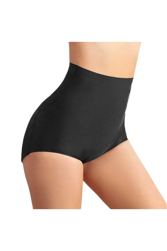 Womens Mid Thigh High Waisted Shapewear Shorts Tummy Control Body Shaper Full Coverage Smoothing Compression Underwear