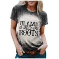 thumbnail image 1 of Trendfront Womens Summer 2026 Crew Neck Short Sleeve Tops 3D Digital Leopard Print Tees Graphic Pattern Fashion Wear T-Shirts, 1 of 4