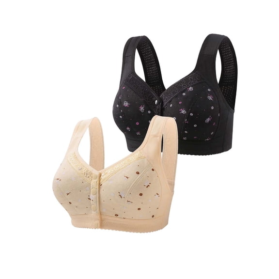 Ladies Sports Bras full coverage bras for women Comfortable Lace Breathable Bra Underwear No Rims