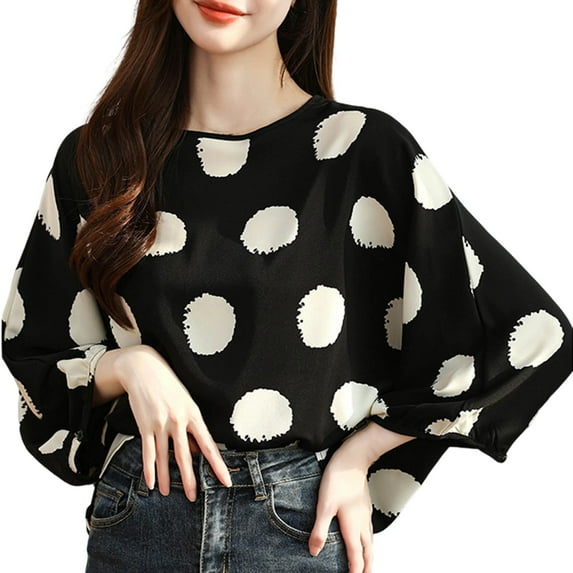 Pohista Spring Tops for Women Long Sleeve Blouses for Women Plus Size Spring Women's Shirts my order history