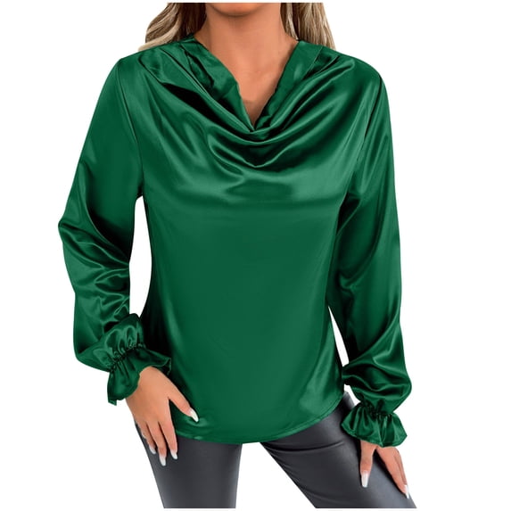 Pohista Women's Blouse Womens Fall Fashion 2026 Long Sleeve Tops Womens Tops Casual Dressy New Arrivals