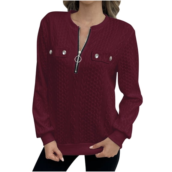 Pohista Women's Spring T-Shirts Womens Shirts Long Sleeve Womens Tops recently