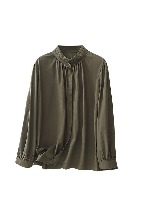 Womens Blouses Spring Long Sleeve Shirts for Women Casual Loose Women's Shirt Dressy Casual my orders placed