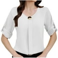 thumbnail image 1 of Pohista Womens Blouses Womens Shirts Long Sleeve Shirts Trendy 2025 My Orders Placed Recently by Me, 1 of 4