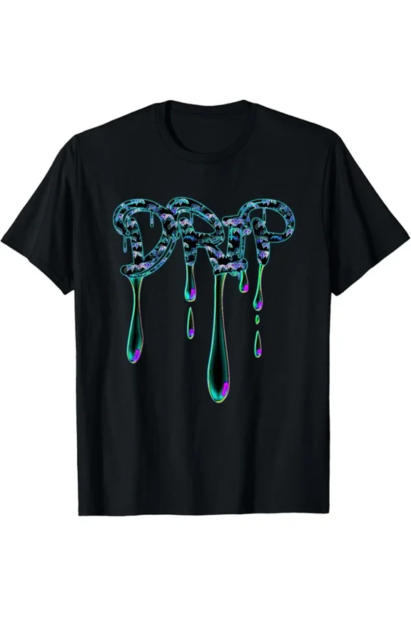 Trendingdesigns: Urban Edge - Liquid Graffiti "Drip" Artwork T-Shirt Unisex S-5XL Hot Trending Shirt, Vintage Birthday Gift