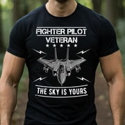 Trenditee Air Force Veteran T-Shirt The Sky Is Yours