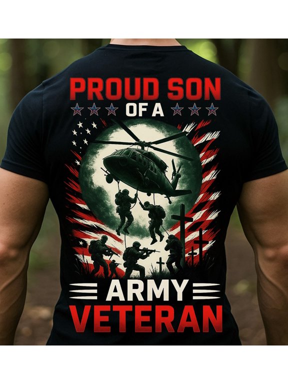 Proud Son of an Army Veteran T-Shirt