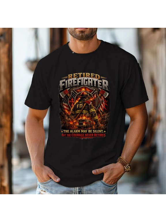 Retired Firefighter T-Shirt