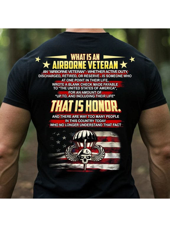 That Is Honor' Airborne Veteran T-Shirt