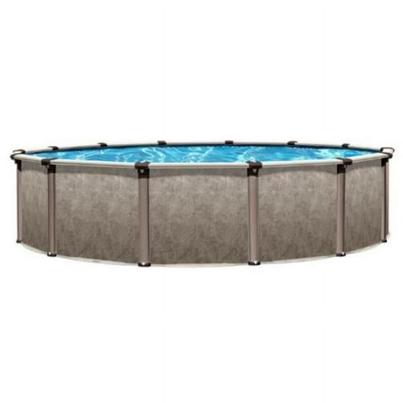 Trendium Metal-Walled Above Ground Pool Round 52 52