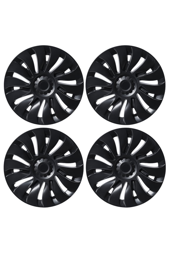 4PCS for Tesla Model Y Accessories Wheel Cover Hubcap 19 Inch Automotive Hub Caps Replacement Steering Wheel Rim Protector