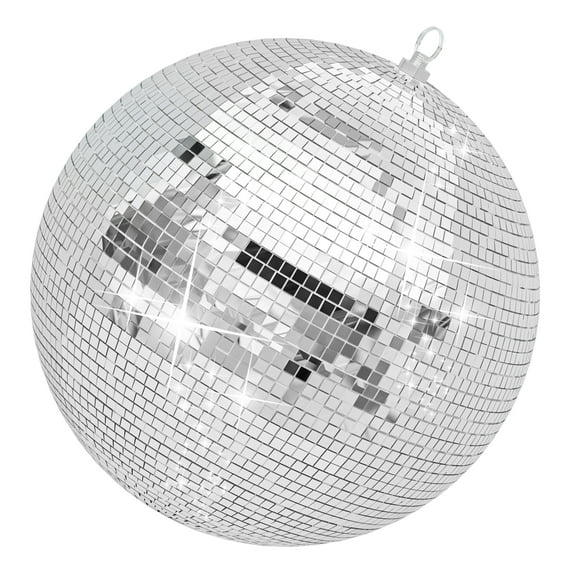 Trendix Disco Ball, Decor Pendant Ball, Hanging Disco Ball, Foam Inside, Silver Color Shinning Ball for Wedding Decoration (20Inch)