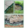 thumbnail image 1 of Trendix Grass Stone Isolation Belt, Green Partition Belt 1.57"H 10m/393.7"L Landscape Edging Border with 30 Spikes, Decorative Garden Flower Beds Lawn Yard, Brown, 1 of 9