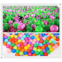 Trendix Ocean Ball 100Pcs Colorful Soft Plastic Ball Pit Balls 2.17"