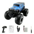 thumbnail image 1 of Trendix Remote Control Off-Road Car, Amphibious Crawler Truck Toy Electric 2.4GHz RC Stunt Vehicle 4 Wheels Drive Waterproof Rechargeable (BlueA), 1 of 8