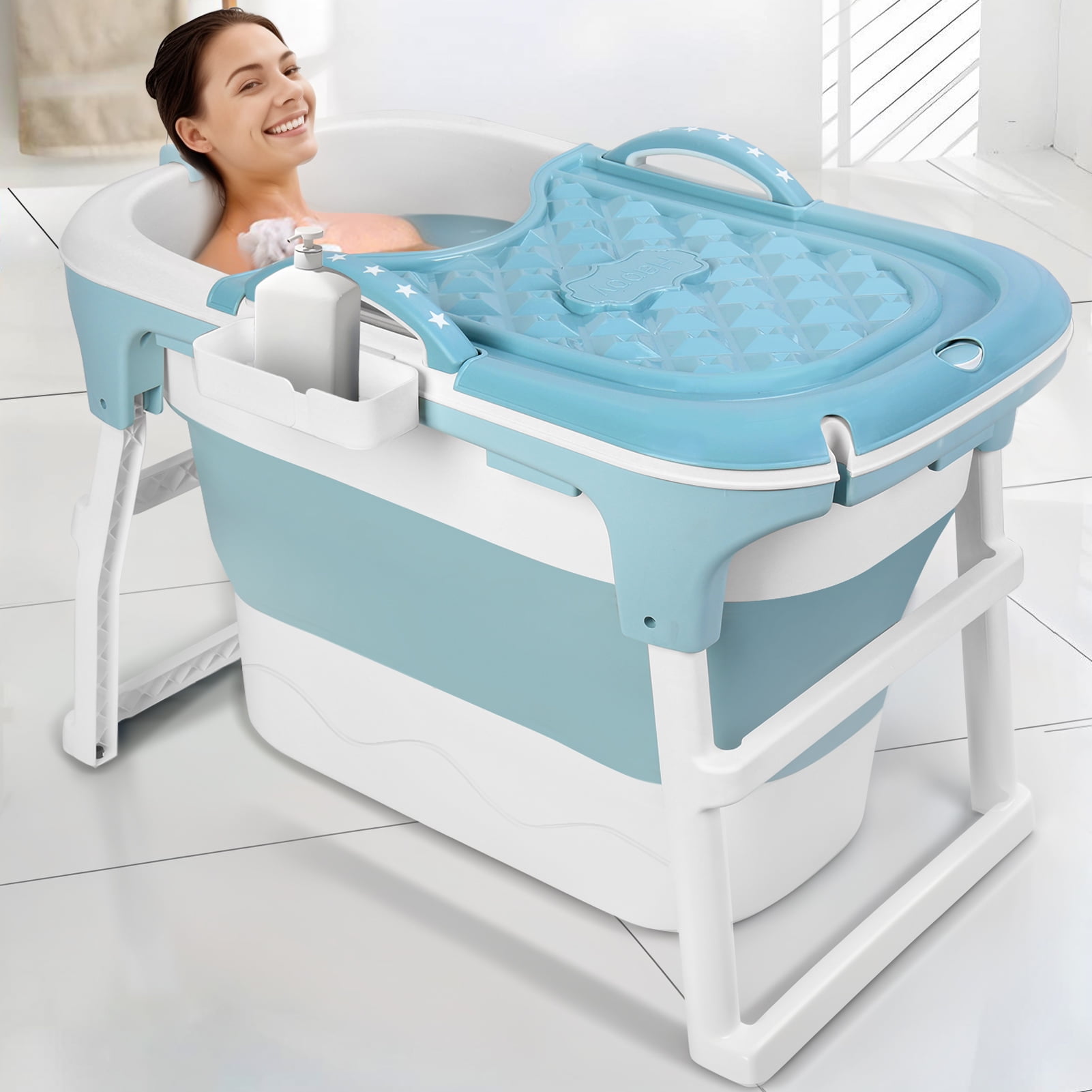 Folding Foot Bath Tub with Remote Control