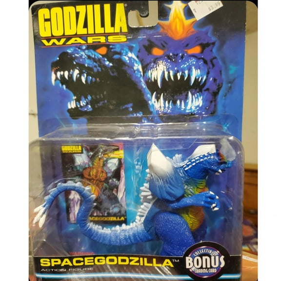 Trendmasters Godzilla Wars SpaceGodzilla Action Figure with Card
