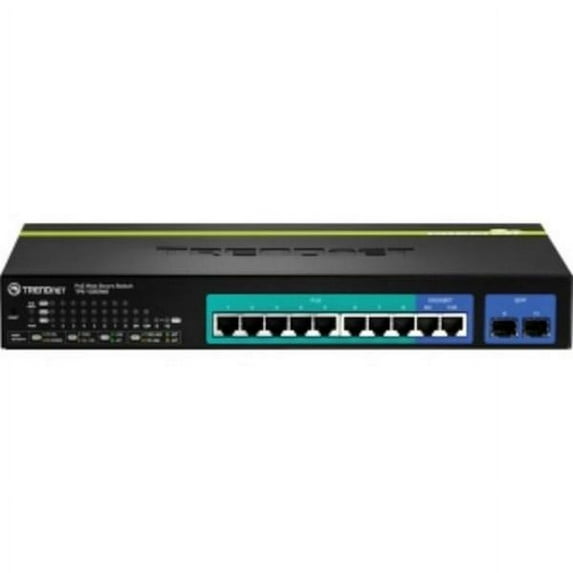 TREND NET TRE-TPE1020WS 10-port Gigabit Websmart PoE+ Switch /w TRE-TPE1020WS