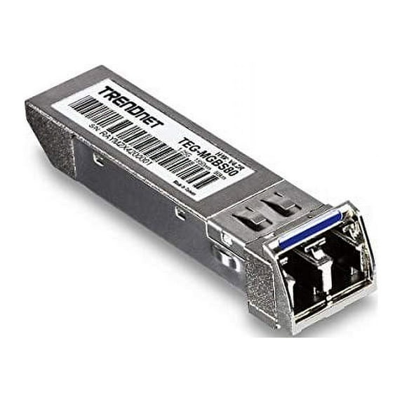 Trendnet Trendnet Sfp To Rj45 Mini-Gbic Single-Mode Lc Module, Teg-Mgbs80, Mini-Gbic Module For Single Mode Fiber, Lc Connector Type, Up To 80 Km (49.7 Miles), 1.25Gbps Gigabit Ethernet, Lifetime Pro