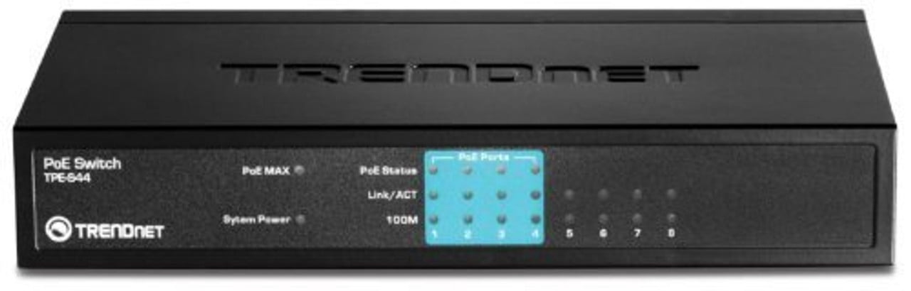 Trendnet Tpe-s44 Fast Ethernet Switch - Trendnet (tpes44)