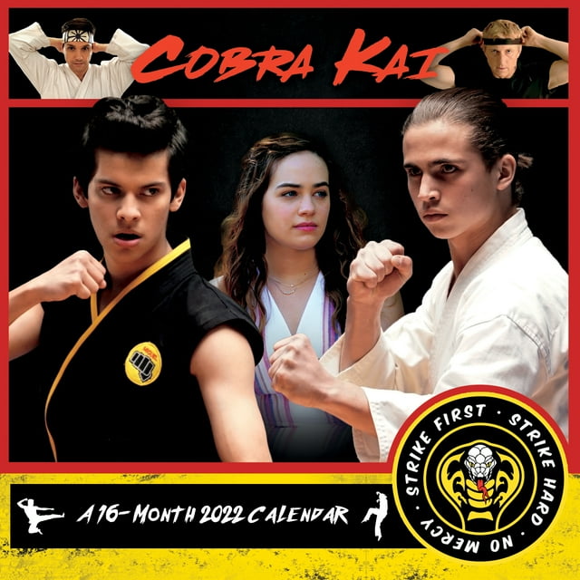 Trends International 2022 Netflix Cobra Kai Wall Calendar