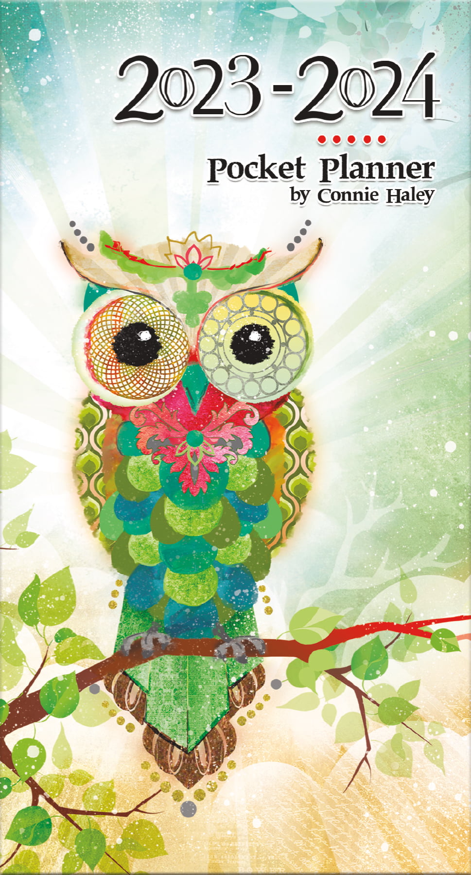 Trends International 20232024 Owls by Connie Haley Pocket Planner