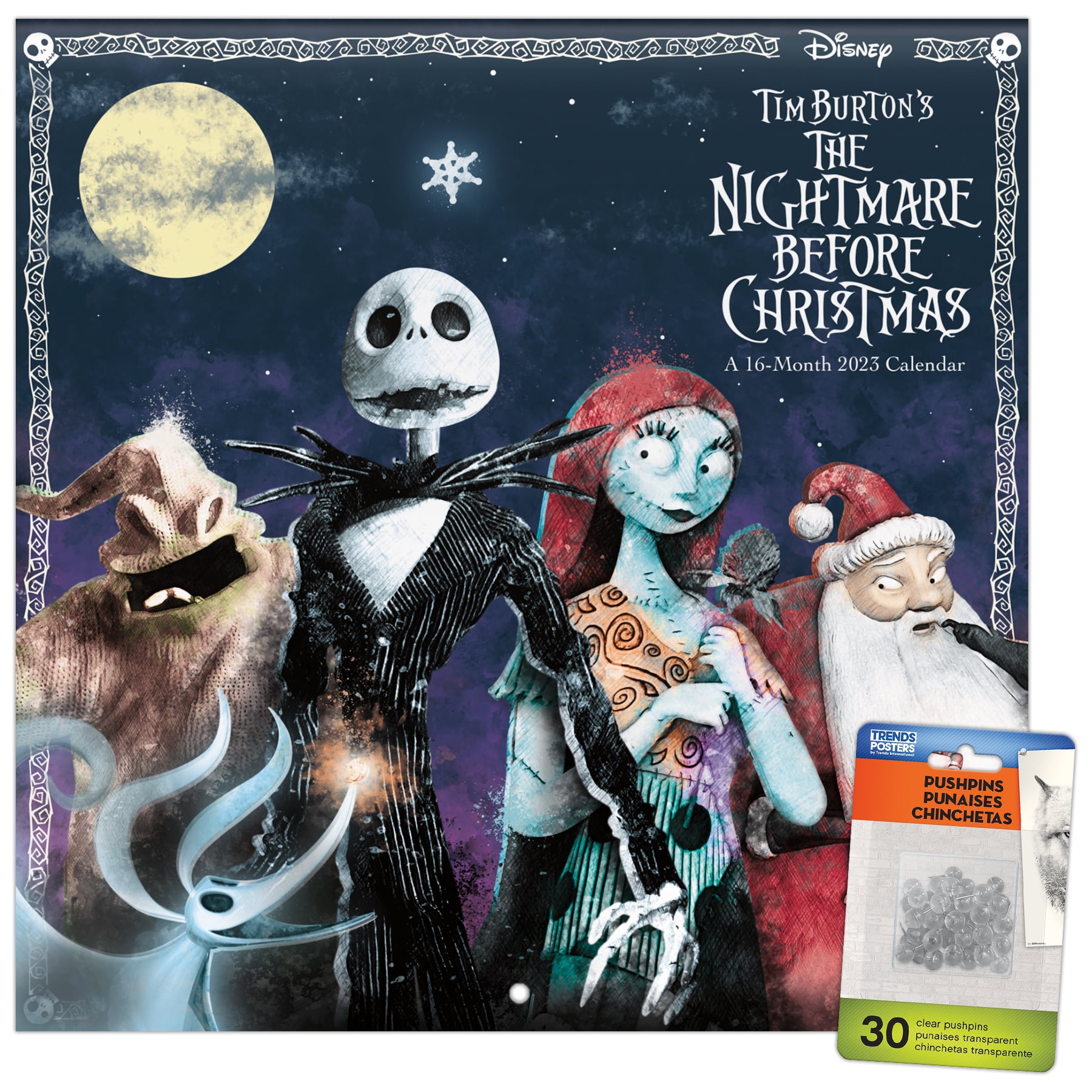 The Nightmare Before Christmas 2025 Calendar