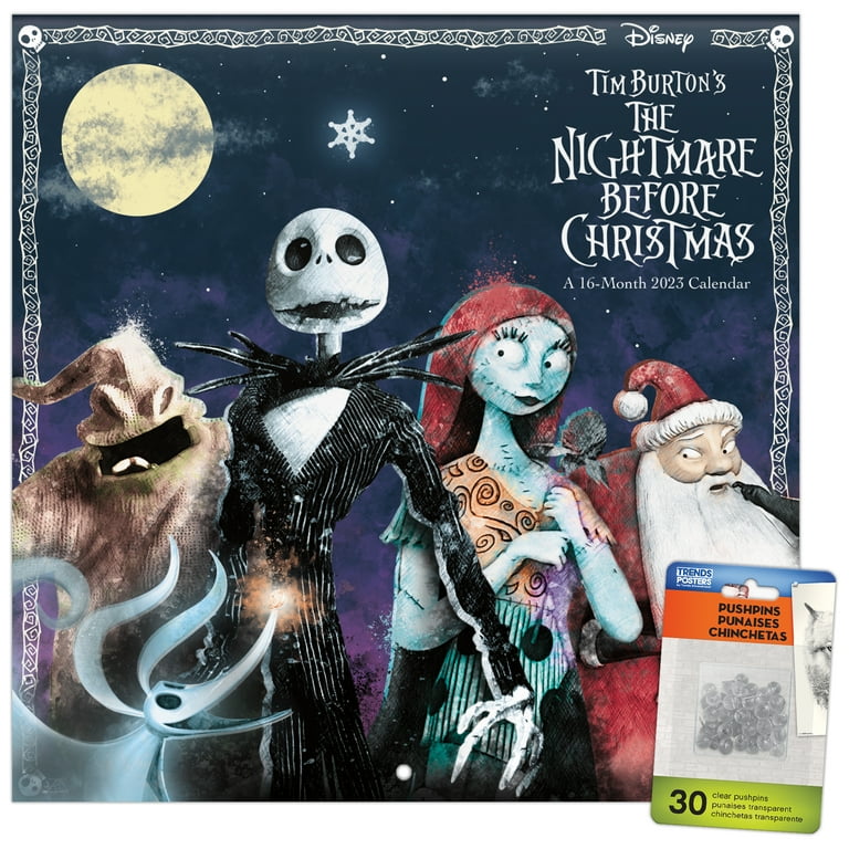The Nightmare Before Christmas 2025 Calendar