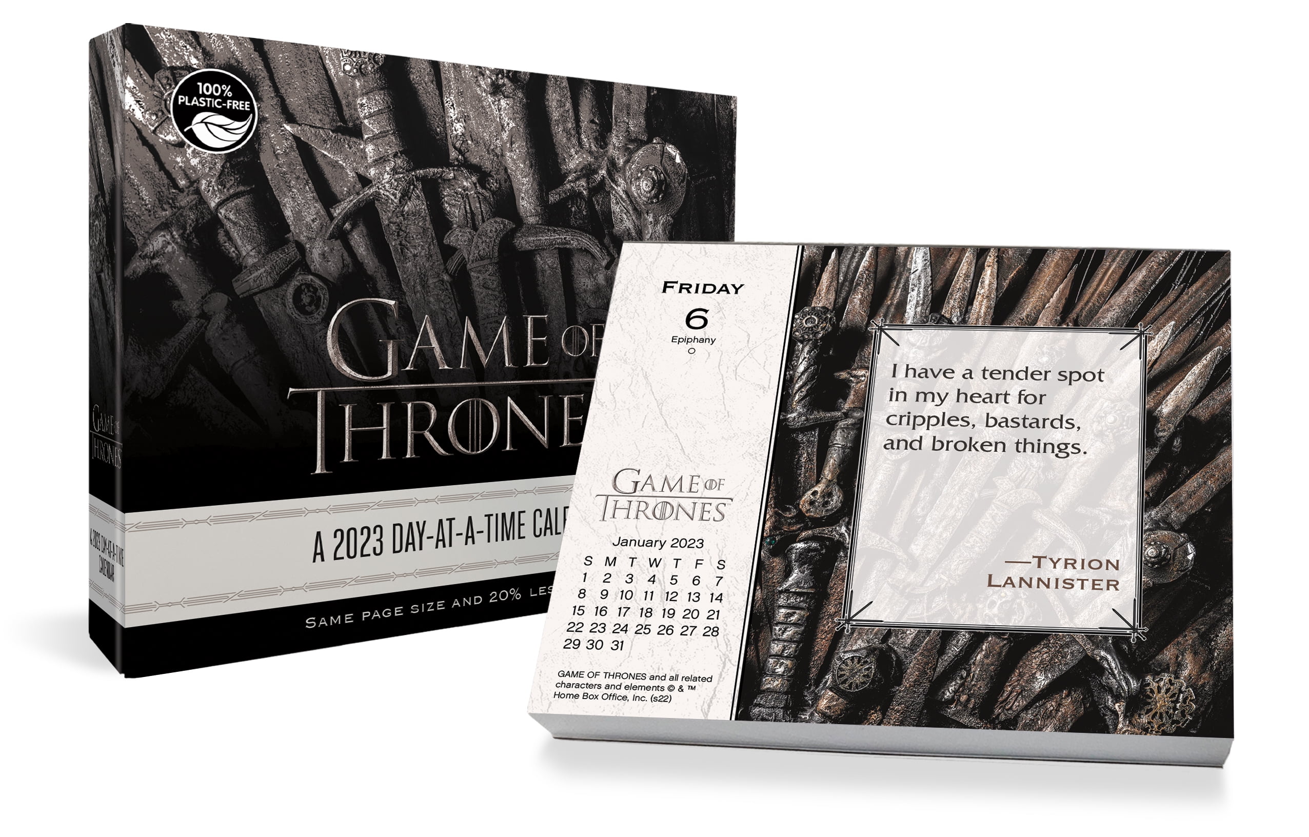 Trends International 2023 Game of Thrones DayataTime Box Calendar