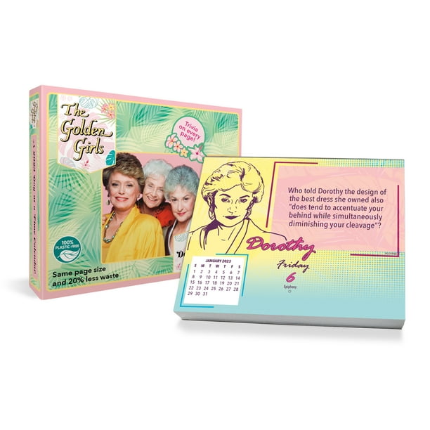 Trends International 2025 Golden Girls DayataTime Box Calendar