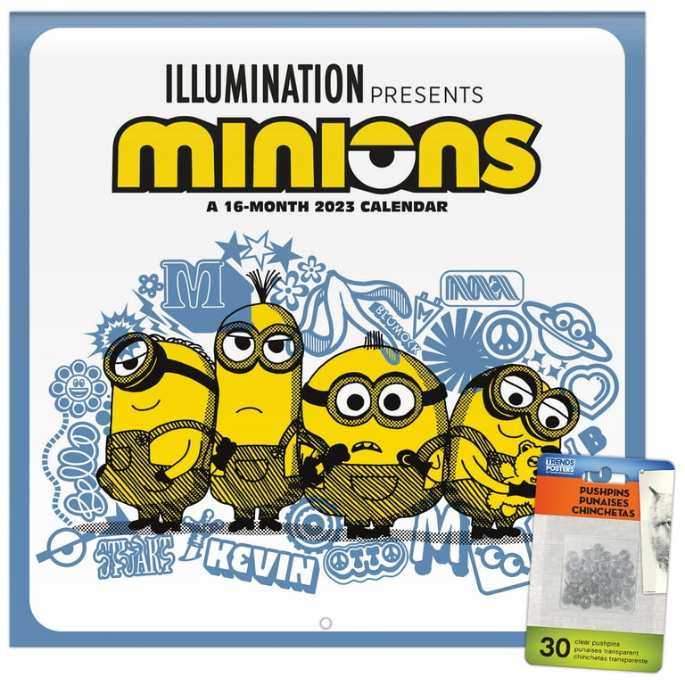 Minions Calendar 2025 Calendar 2025 mei benedicta