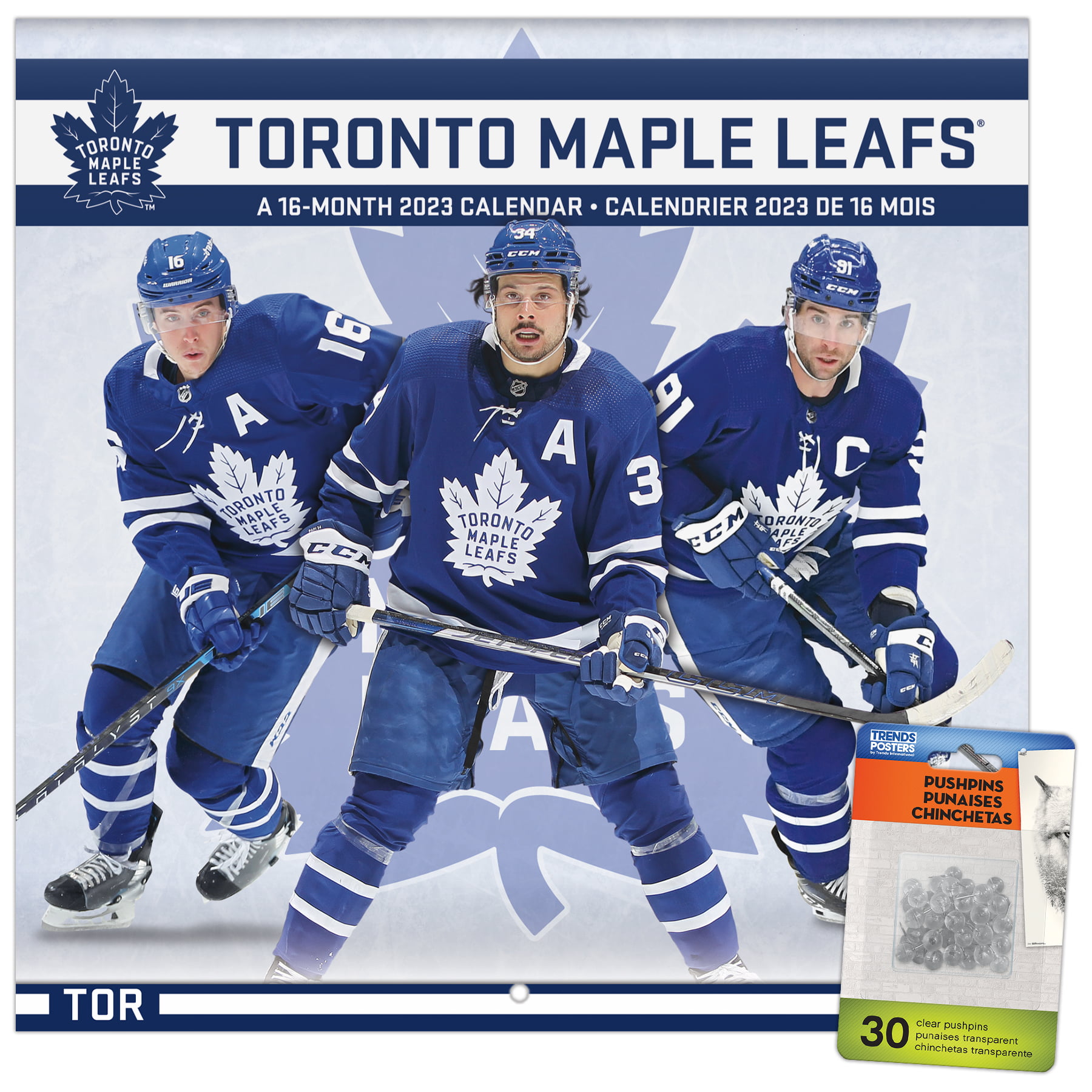 Toronto Maple Leafs 2022 Box Calendar