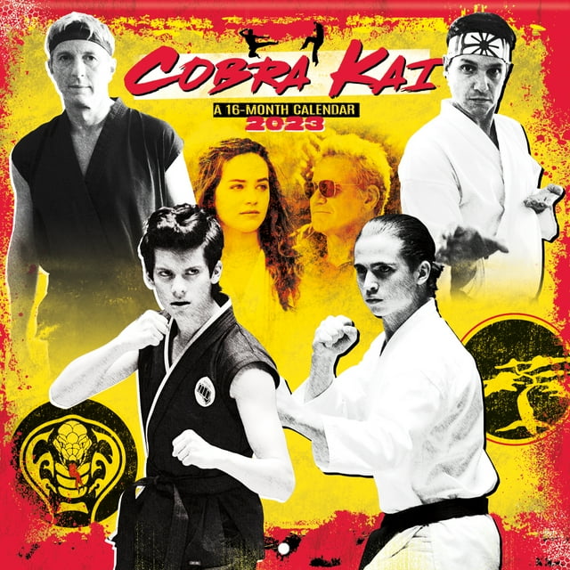 Trends International 2023 Netflix Cobra Kai Wall Calendar