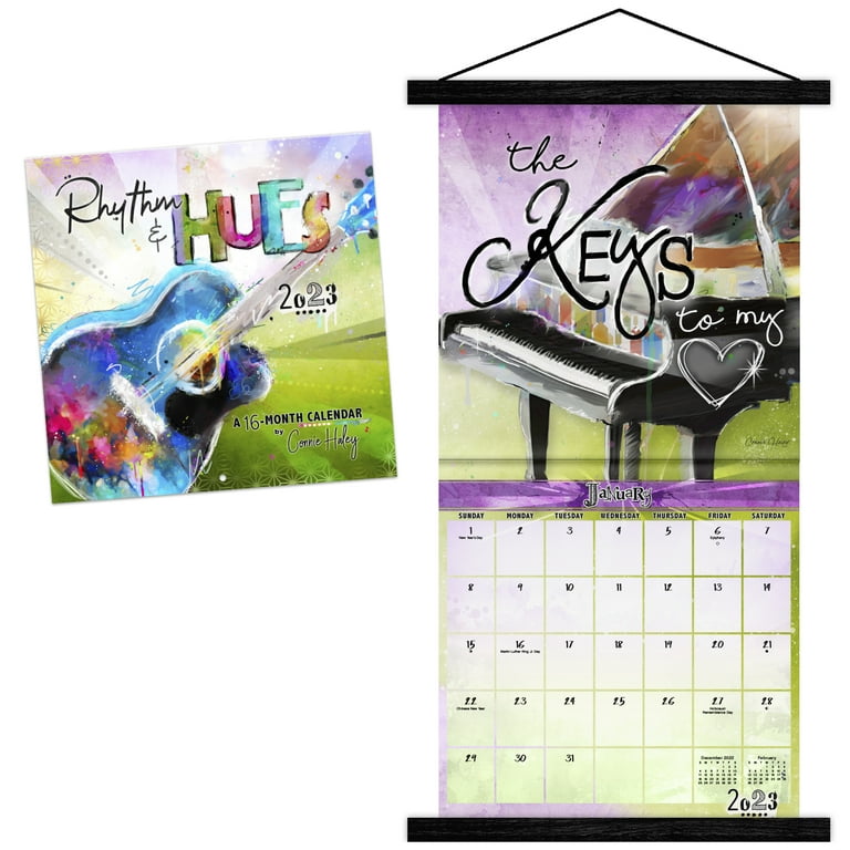 Piano 2024 Wall Calendar