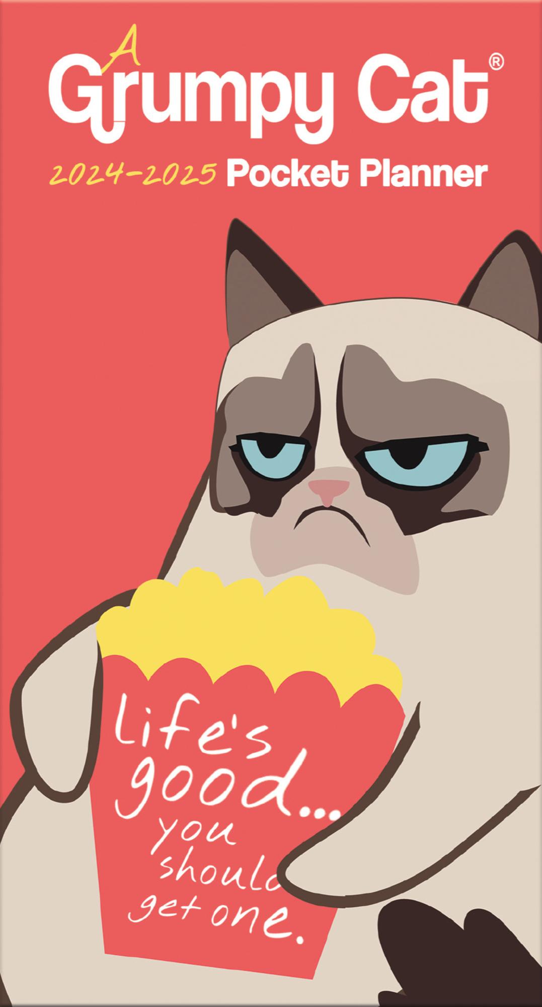 Trends International 20242025 Grumpy Cat Pocket Planner