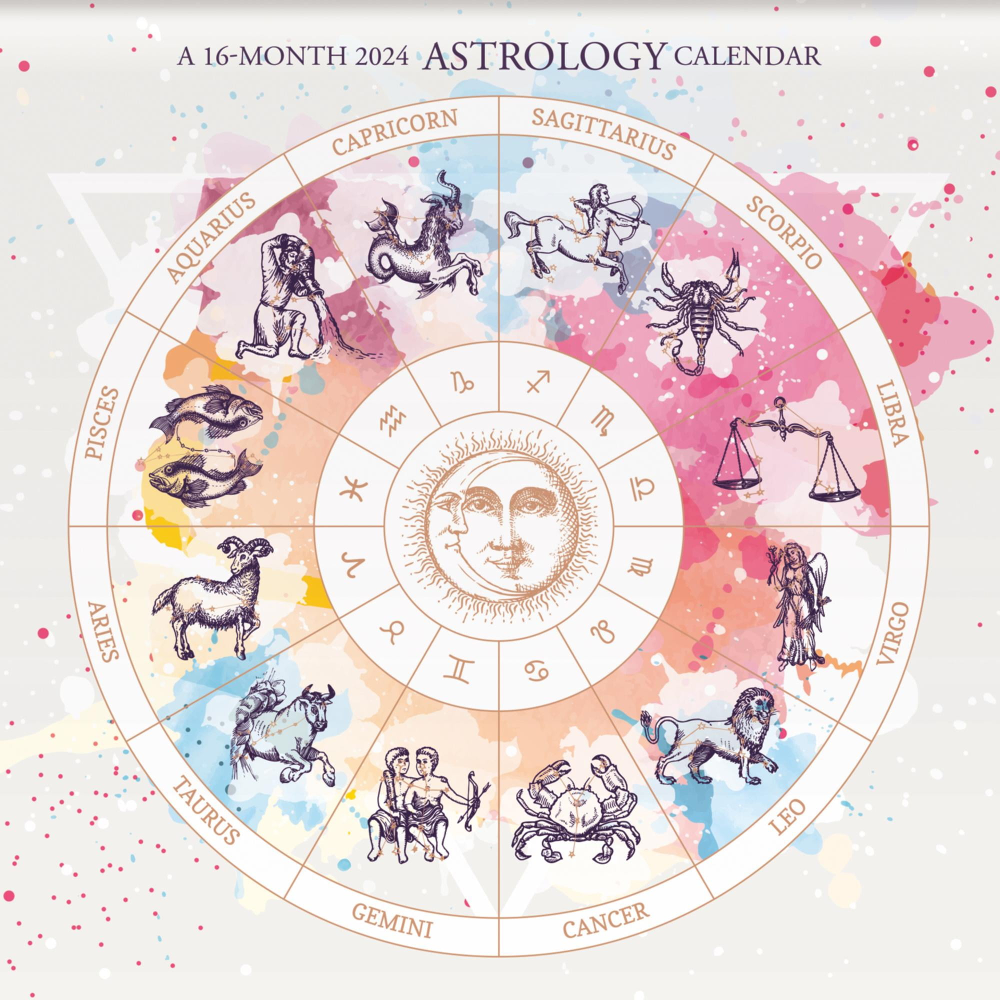 Trends International 2025 Astrology Wall Calendar