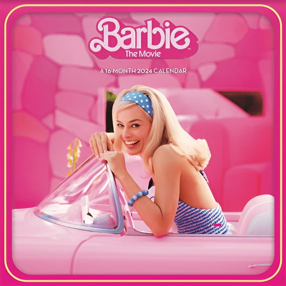 Trends International 2024 Barbie: The Movie Wall Calendar