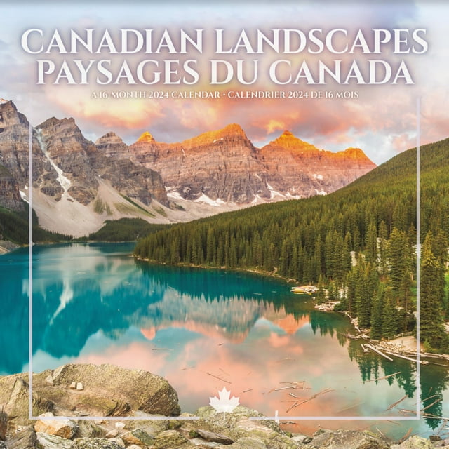 Trends International 2024 Canadian Landscapes Wall Calendar