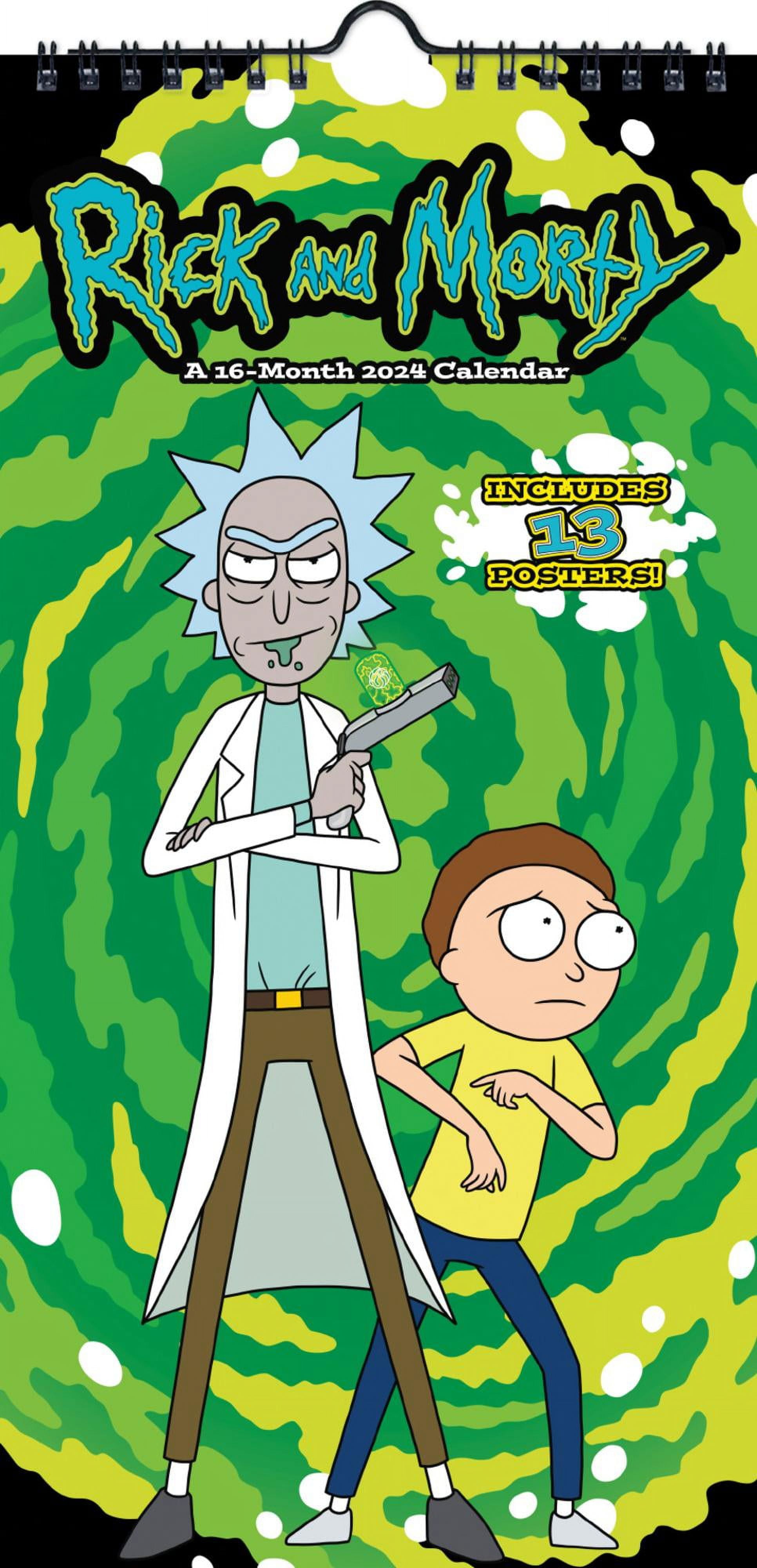 POSTER STOP ONLINE Rick and Morty - TV Show Poster/Print (Portal) (Size 24  x 36)