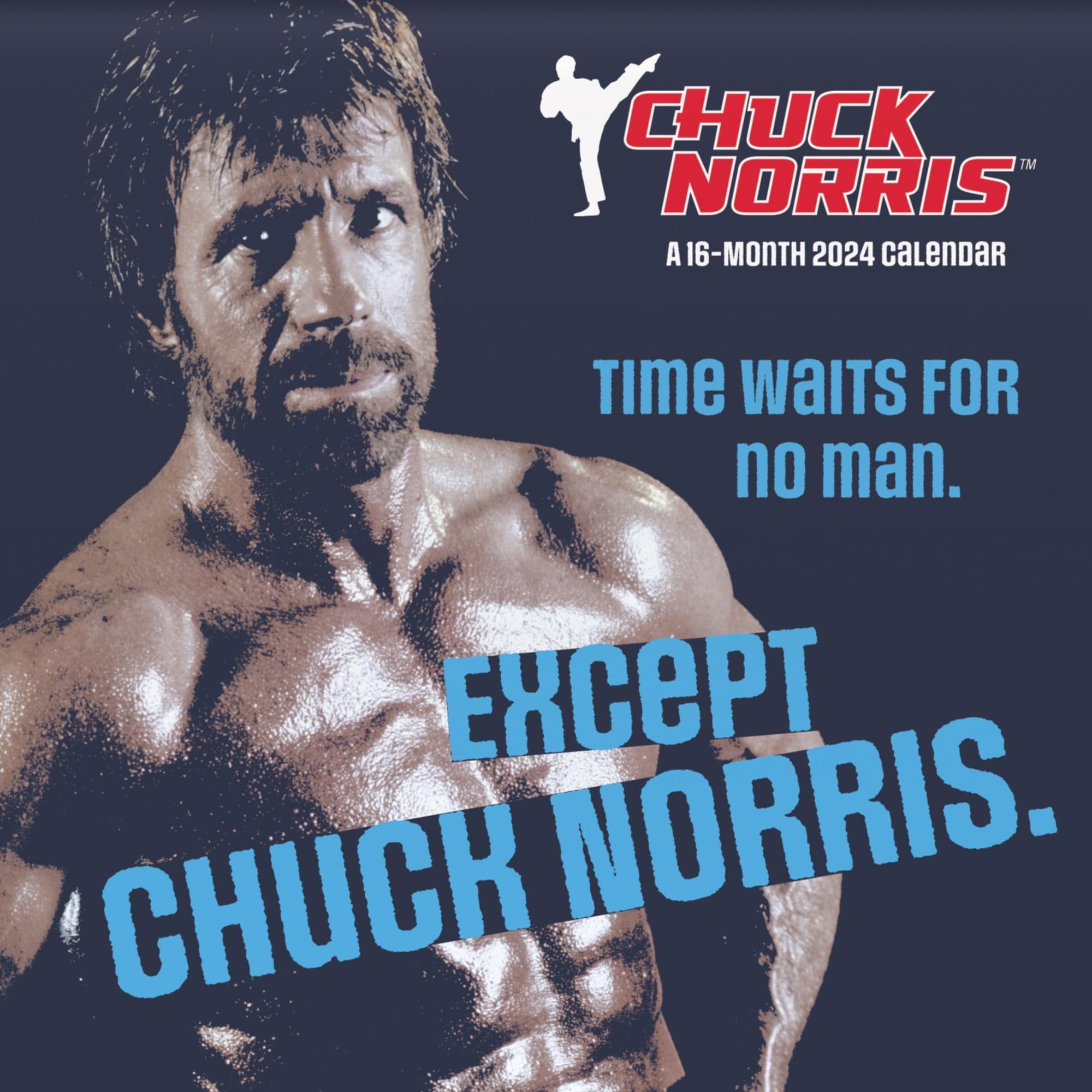 Trends International 2024 Chuck Norris Wall Calendar