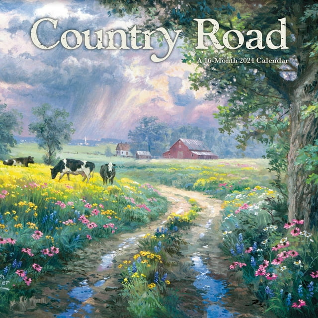 Trends International 2024 Country Road by Abraham Hunter Mini Wall