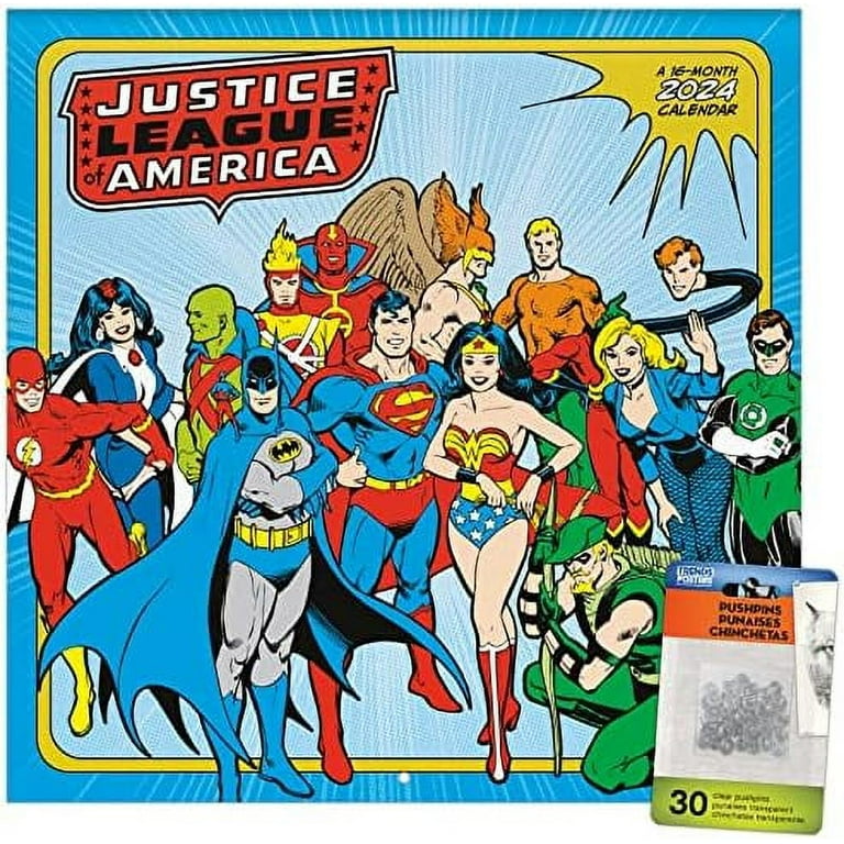 Vintage Dc Comics 2025 Calendar