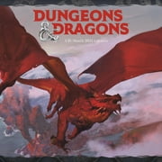 Trends International 2024 Dungeons and Dragons Wall Calendar
