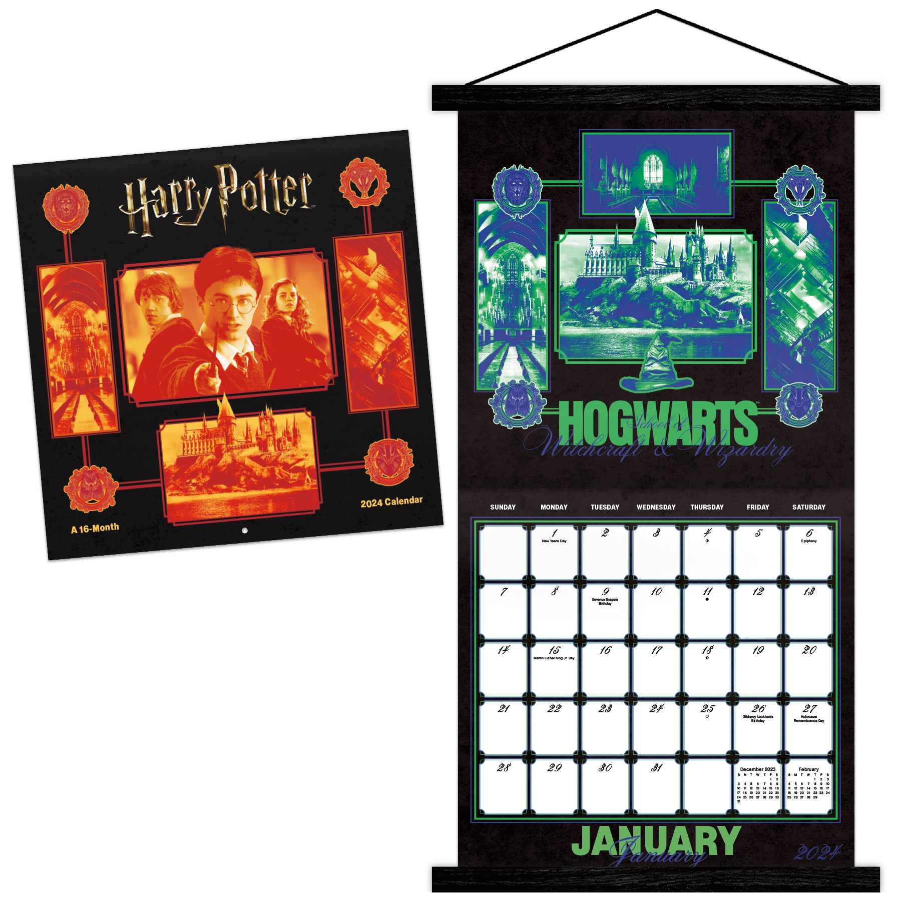 Trends International 2025 Harry Potter 2025 Harry Potter Wall Calendar