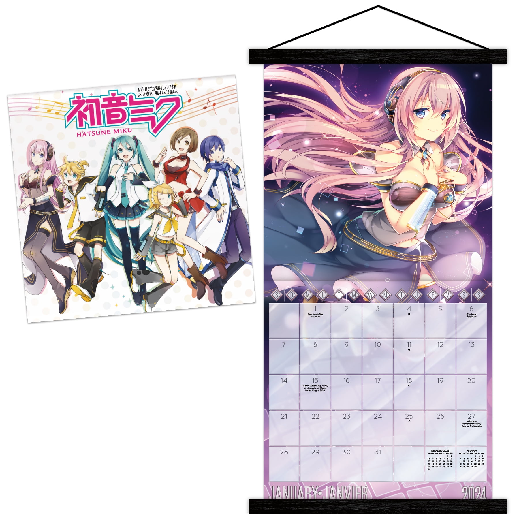 Anime Calendar 2024 Custom Manga Calendar 2024 Custom Anime 