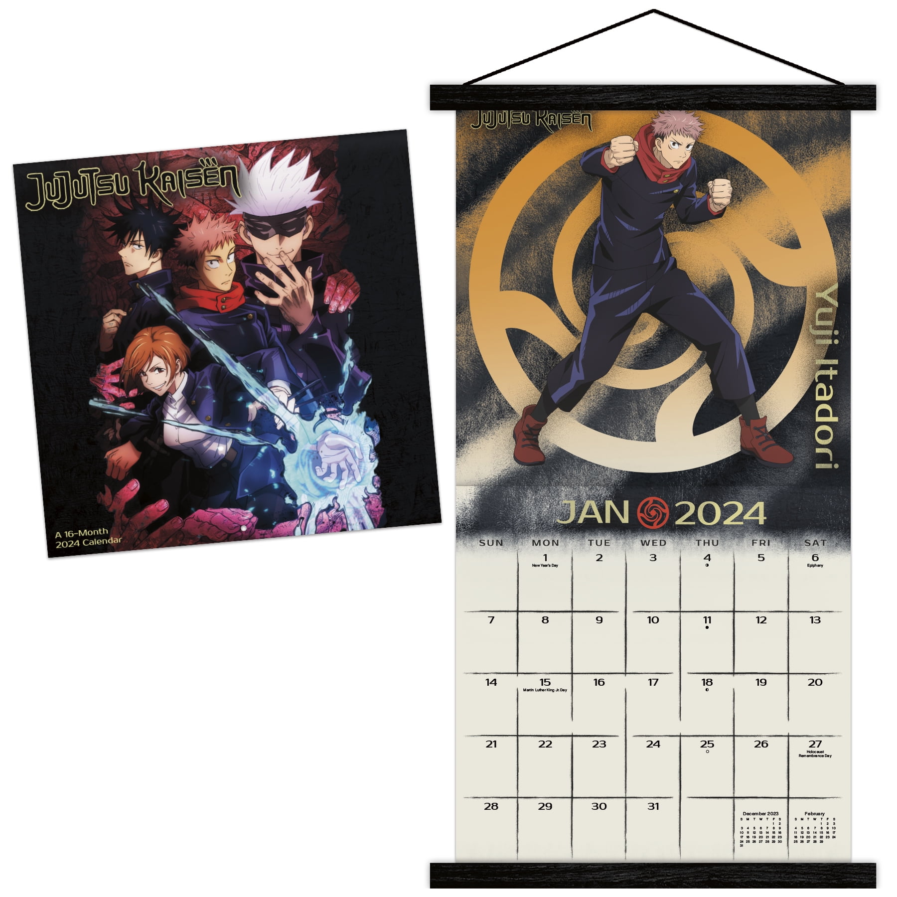 Anime Calender 2024 Anime Calender Printable Custom Manga -  Israel